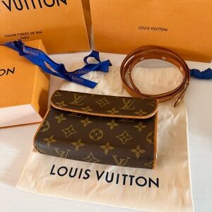 Louis Vuitton Florentine Monogram Pouchette Belt Bag